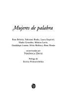 Mujeres de palabra