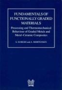 Fundamentals of functionally graded materials
