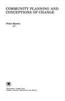 Community planning and conceptions of change