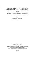 Abysmal games in the novels of Samuel Beckett