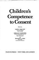 Children's competence to consent