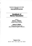 Handbook of mental retardation