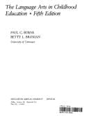 The language arts in childhood education