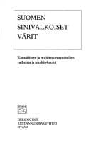 Suomen sinivalkoiset värit