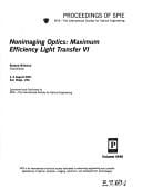 Nonimaging optics, maximum efficiency light transfer VI