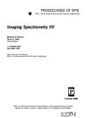 Imaging spectrometry VII