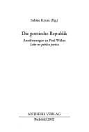 Die poetische Republik