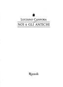 Noi e gli antichi