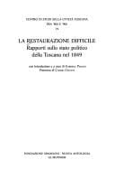 La restaurazione difficile