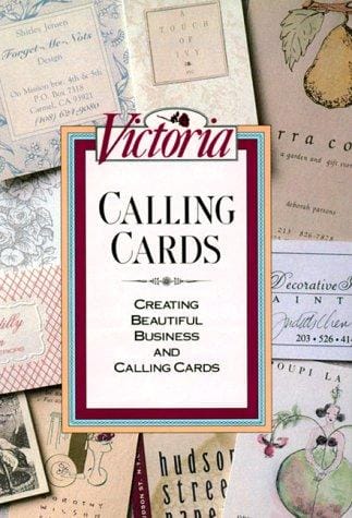 Victoria calling cards