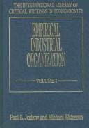 Empirical industrial organization