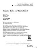Adaptive optics and applications II