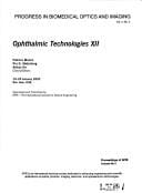 Ophthalmic technologies XII