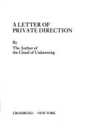 A Letter of private direction