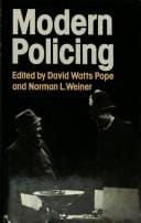 Modern policing