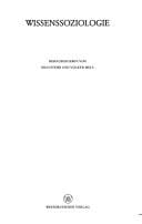 Wissenssoziologie