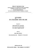 Studies in Judaism and Islam