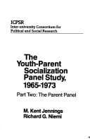 Youth-parent socialization panel study, 1965-1973