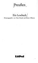 Preussen, ein Lesebuch