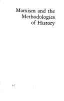 Marxism and the methodologies of history
