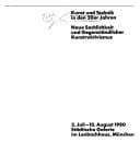 Kunst und Technik in den 20er Jahren