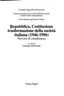 Repubblica, Costituzione, trasformazione della società italiana