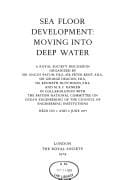 Sea floor development