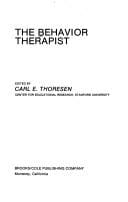 The Behavior therapist