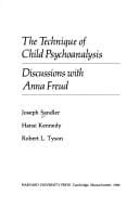 The technique of child psychoanalysis