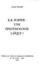 K. R. Popper, une épistémologie laïque?