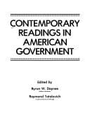Contemporary readings in American government