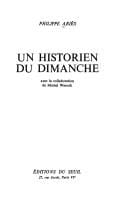 Un historien du dimanche