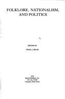 Folklore, nationalism, and politics