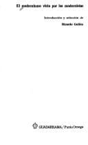 El Modernismo visto por los modernistas