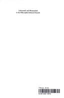 Lebenswelt und Wissenschaft in der Philosophie Edmund Husserls