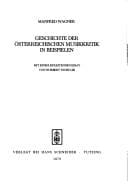 Geschichte der österreichischen Musikkritik in Beispielen (Publikationen des Instituts für Österreichische Musikdokumentation) (German Edition)