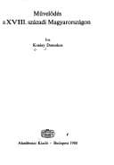 Művelődés a XVIII. századi Magyarországon