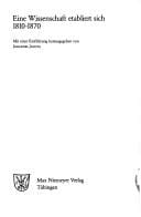 Eine Wissenschaft etabliert sich