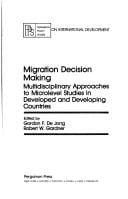 Migration decision making