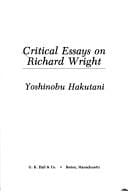 Critical essays on Richard Wright