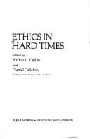 Ethics in hard times
