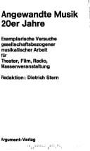 Angewandte Musik, 20er Jahre