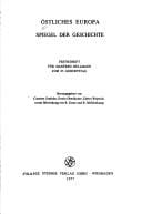 Östliches Europa, Spiegel der Geschichte