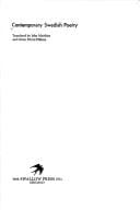 Contemporary Swedish poetry