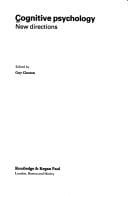 Cognitive psychology