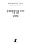 Decadence and the 1890s