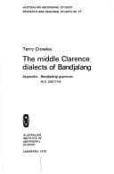 The middle Clarence dialects of Bandjalang