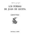 Los poemas de Juan de Leceta