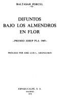 Difuntos bajo los almendros en flor