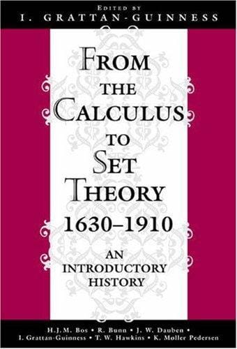 From the Calculus to Set Theory 1630-1910